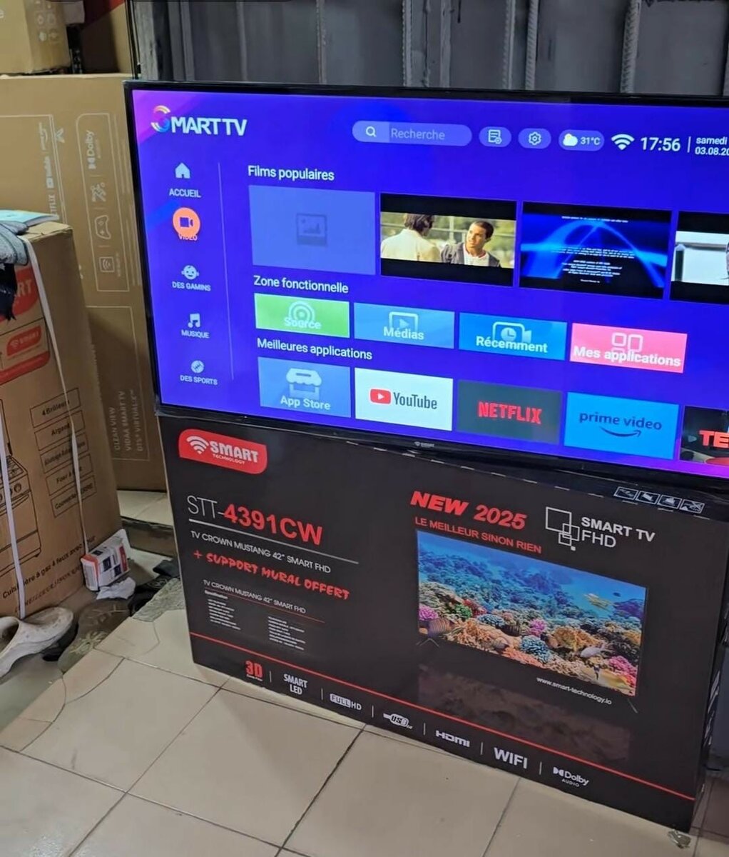 Tv smart 42pouce androïde