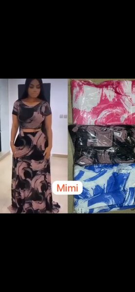 Complet jupe moulante