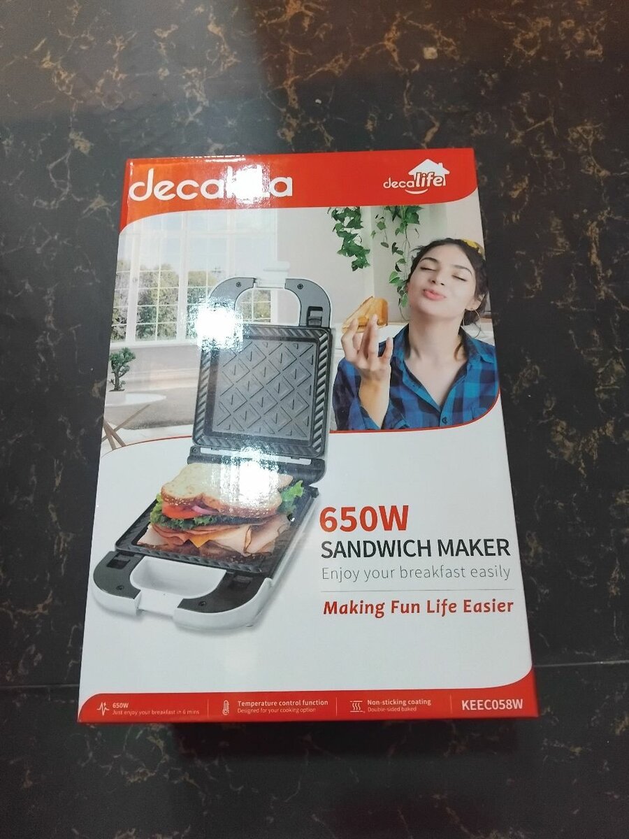 DECAKILA  Sandwich Maker,