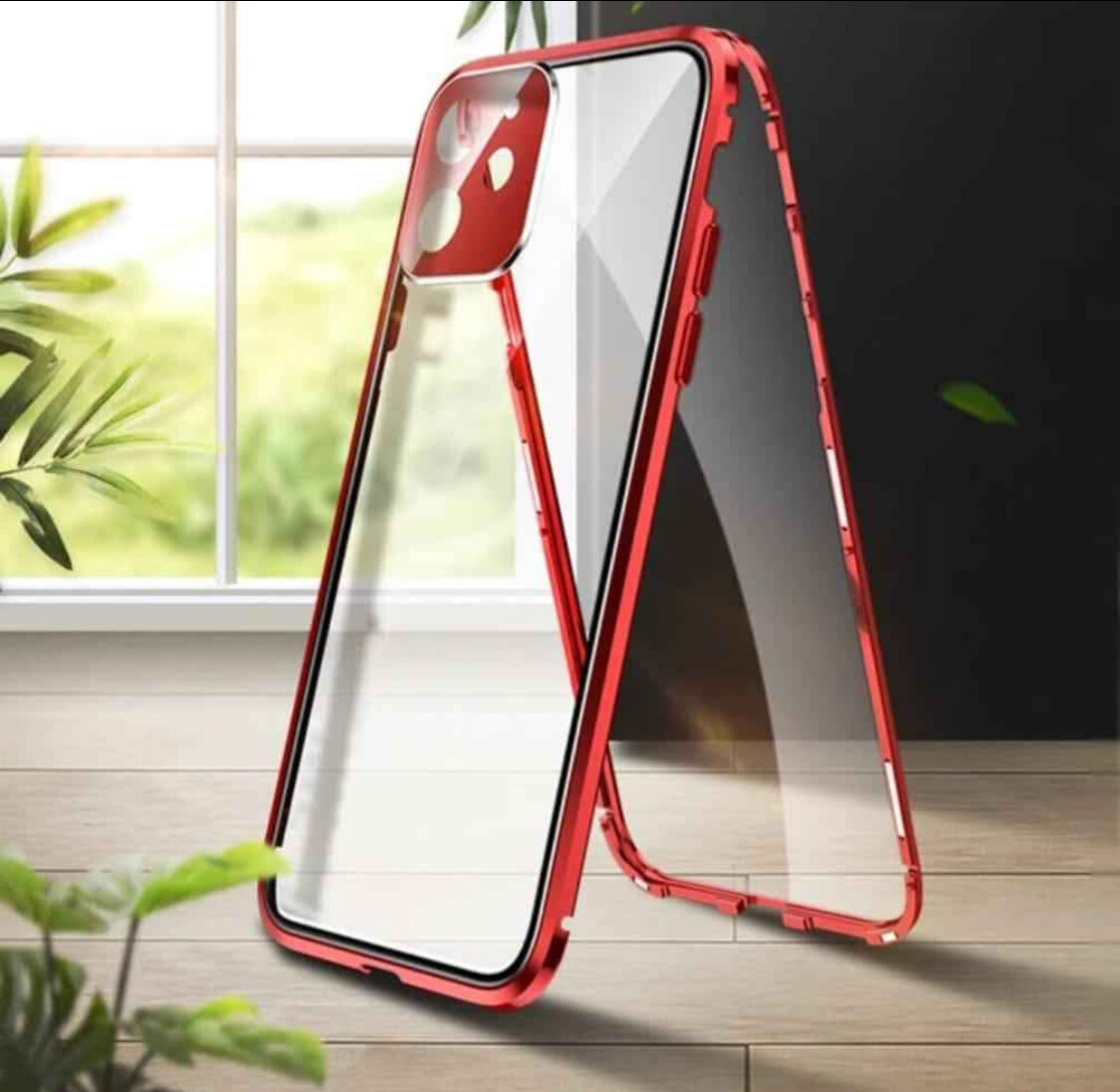 Coque de protection transparente pour téléphone