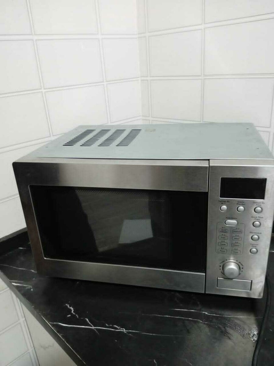 Dulem stainless microwave