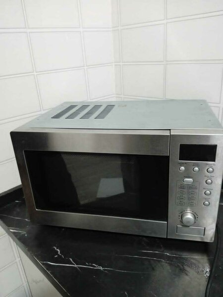Dulem stainless microwave