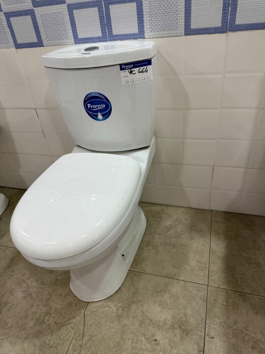 WC et Lavabo Design Compact