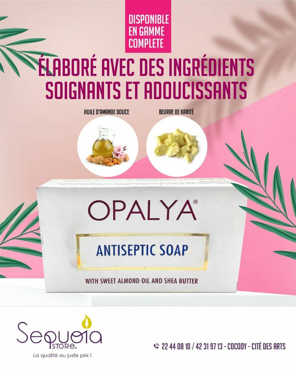 Savon Antiseptique Opalya