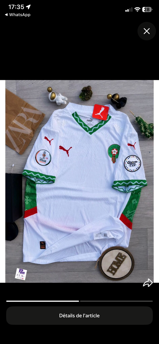 Maillot Maroc Puma Homme