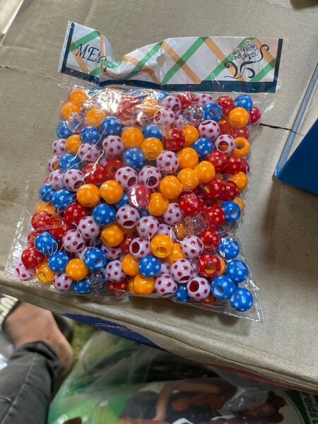 Perles Colorées Fantaisie