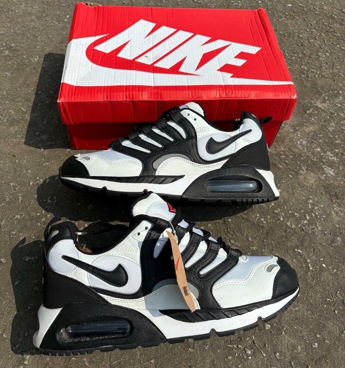 Sneakers Nike Air Max Noir Blanc