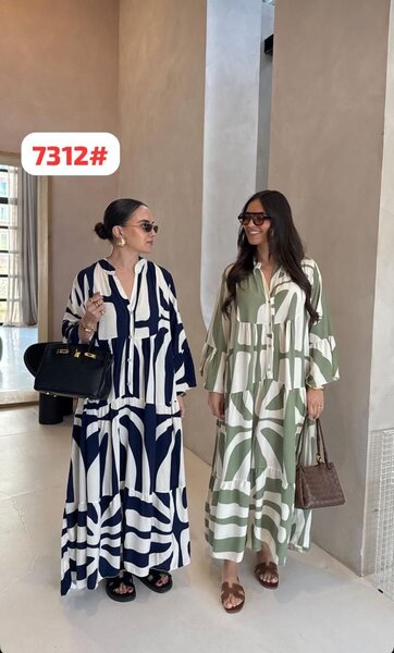 Robe Maxi Chemise Élégante