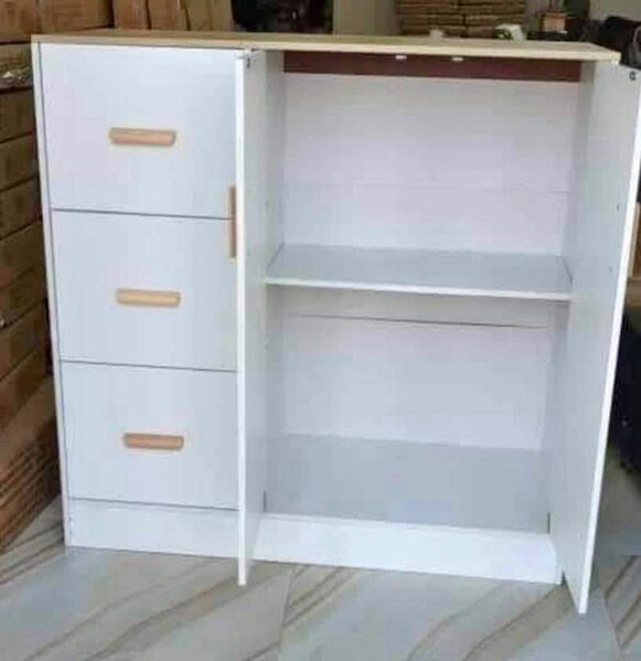 Armoire de rangement blanc moderne