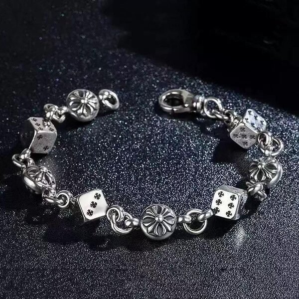 Bracelet et Bague Argent Chrome