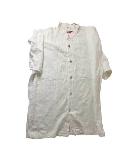 Chemise en lin blanc