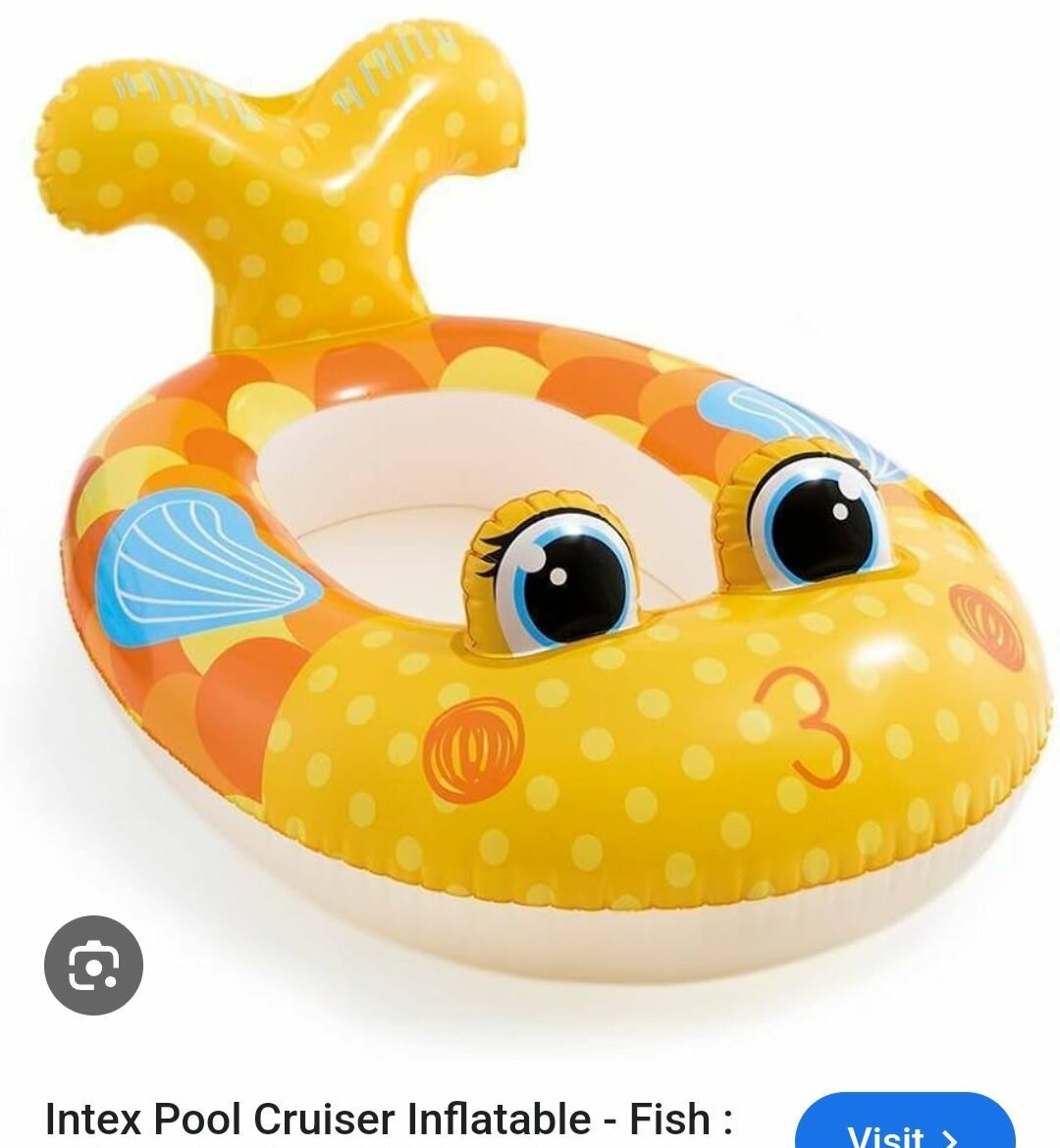 INTEX GOLD FISH FLOATER