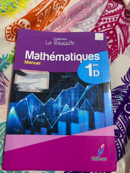 Manuel Mathématiques 1ère D