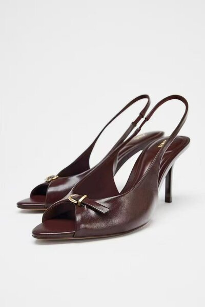 Sandales à talon ouvertes élégantes