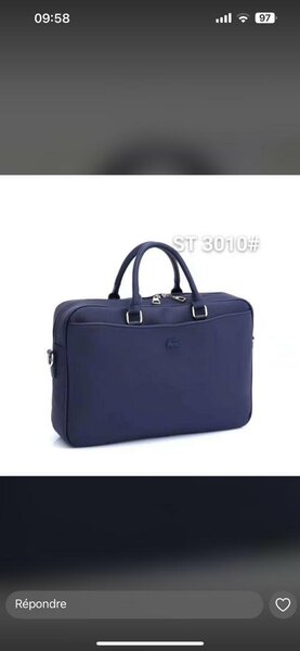 Sacoche d'affaires élégante