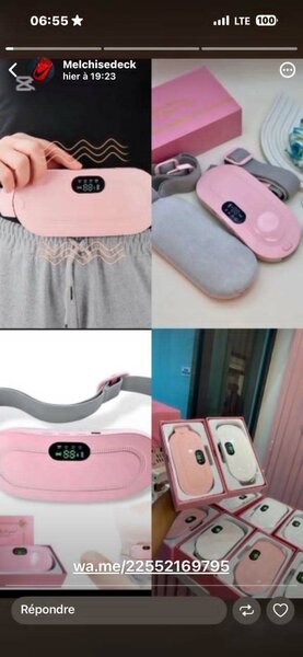 Ceinture chauffante électrique