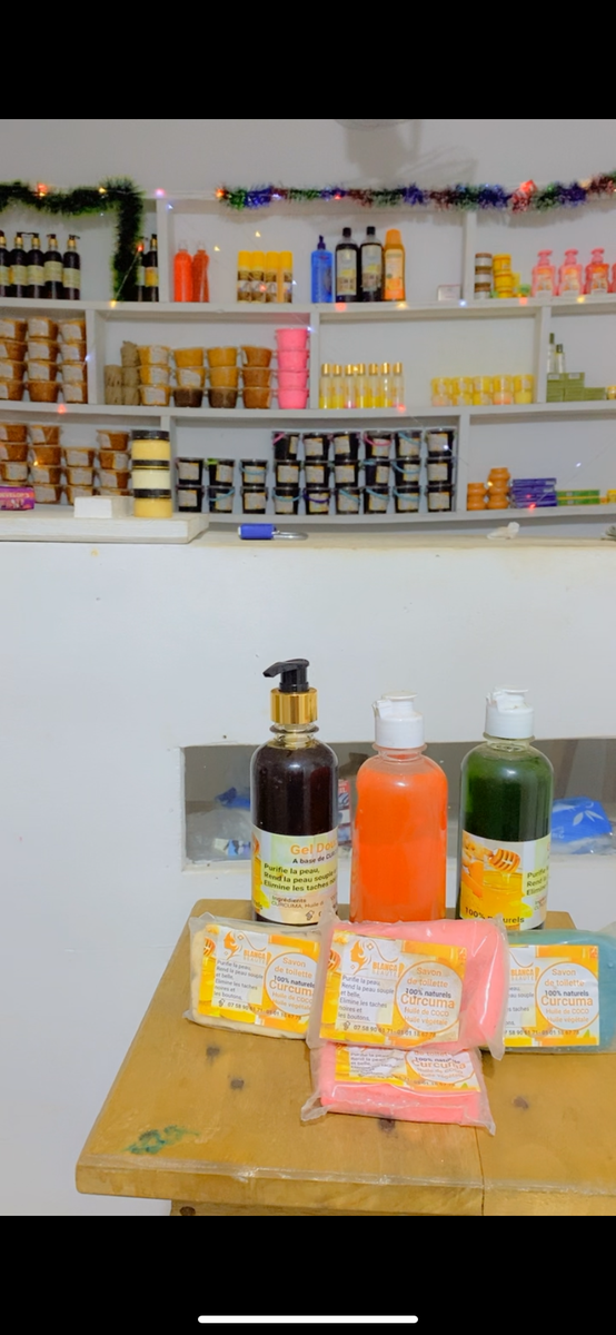 Savons naturels colorés