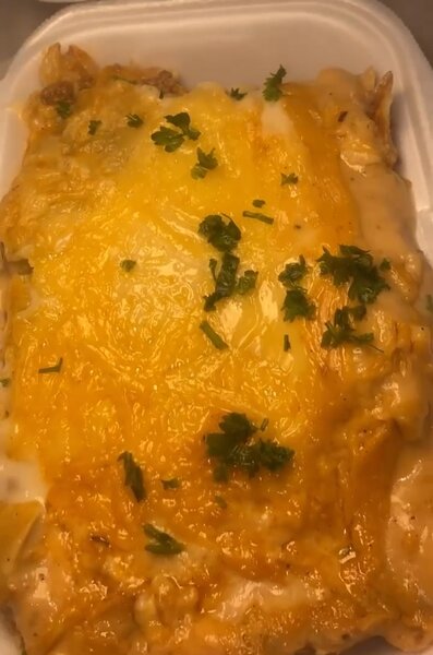 Lasagne au fromage fondant