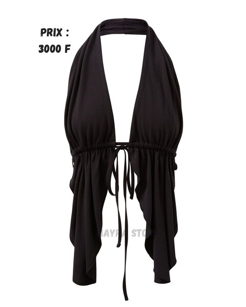 Top dos nu femme élégant