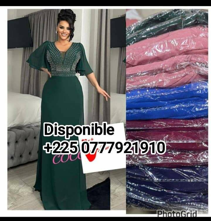 Robe Élégante Longue Femme