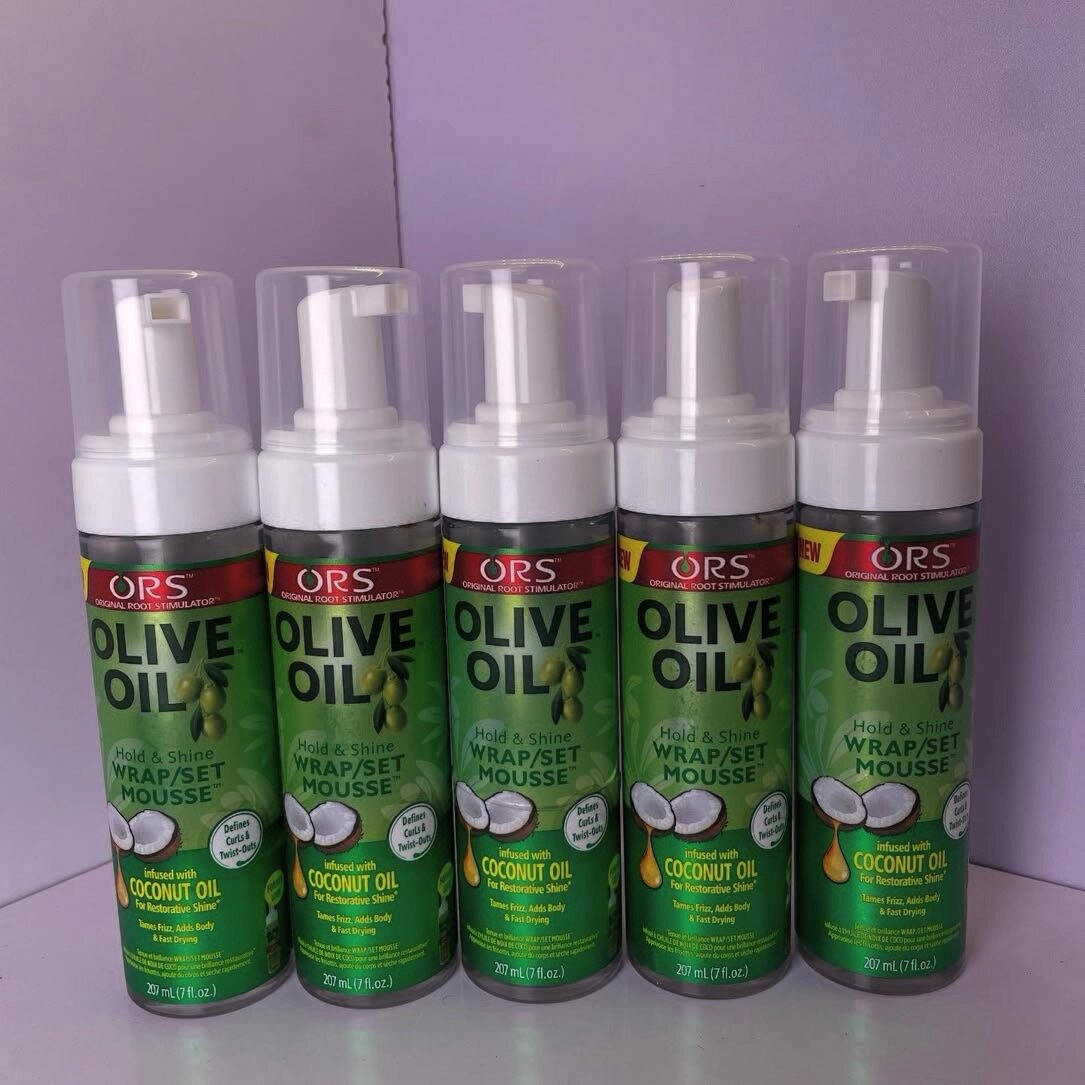 Mousse coiffante ORS Olive