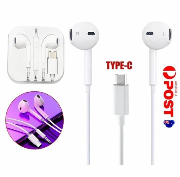 Écouteurs filaires Type-C intra-auriculaires