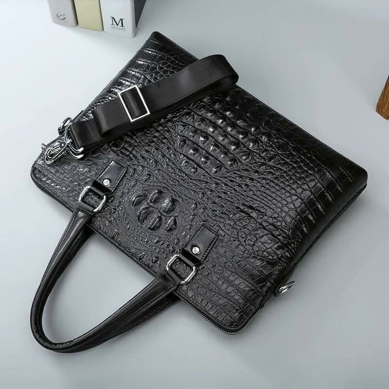 Sac à main en cuir pour homme