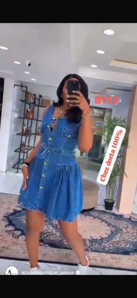 Robe en jean élégante