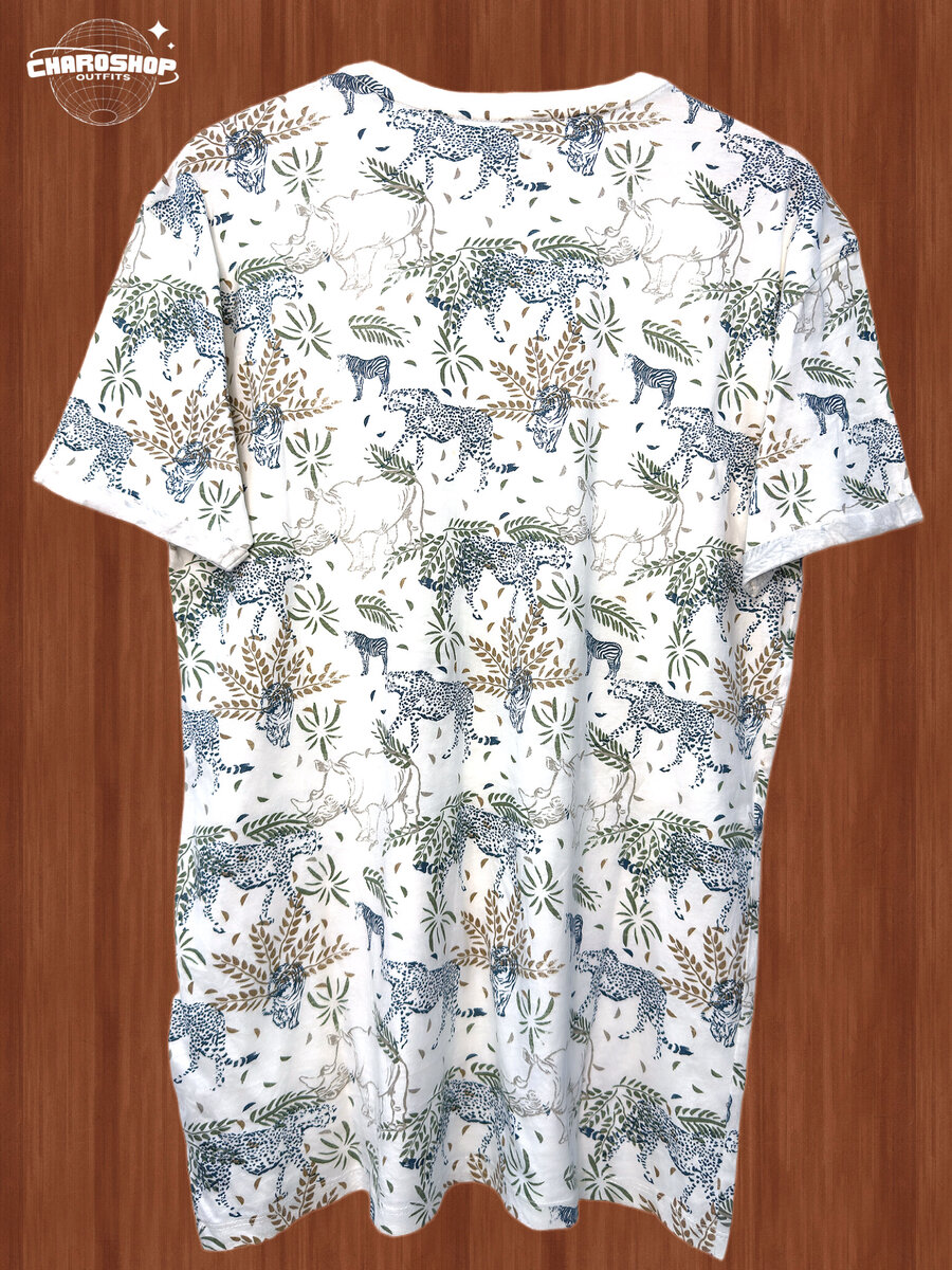 T-shirt imprimé léopard