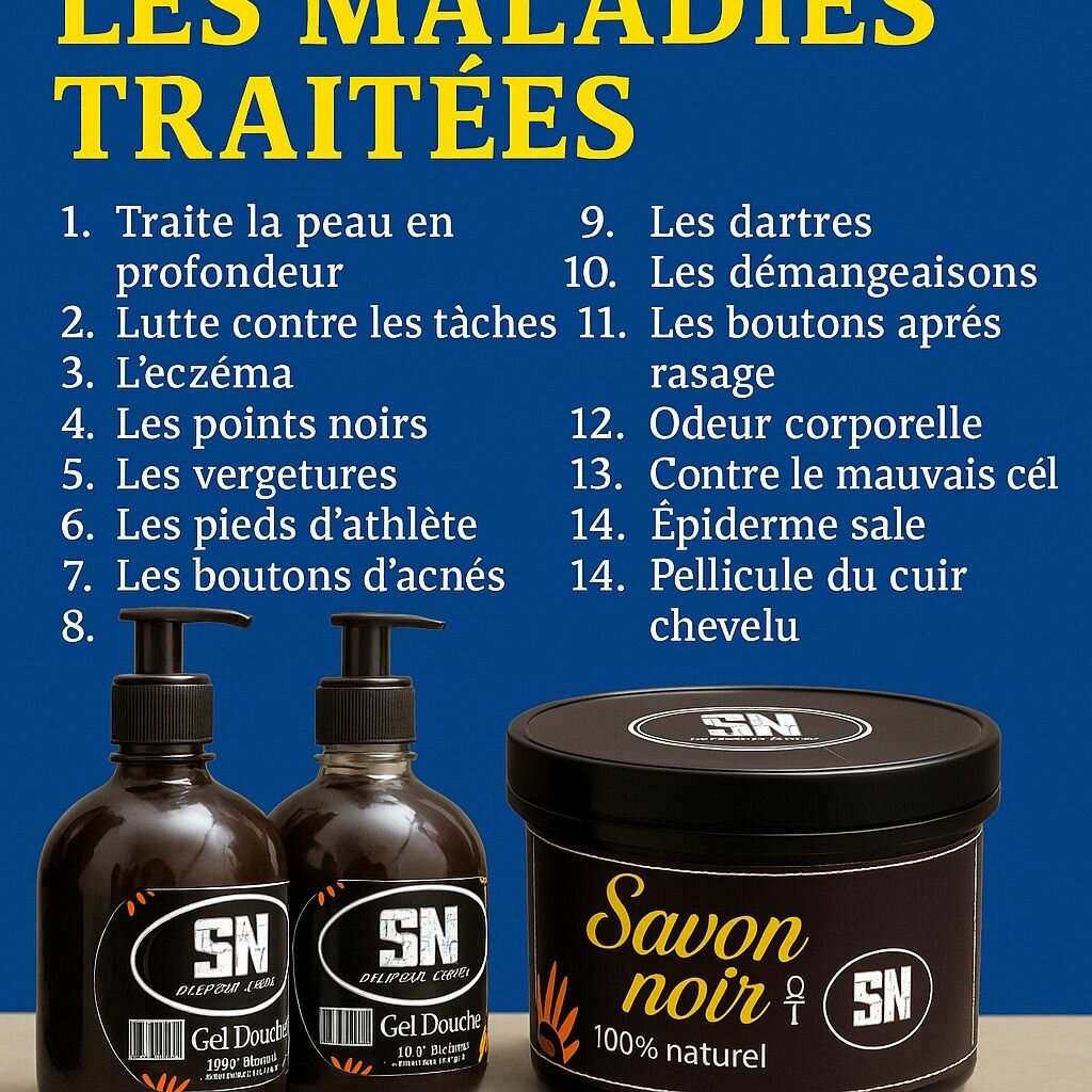 4 boîtes de Savon Noir Royal