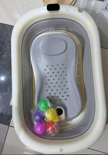 Детская ванночка с термометром