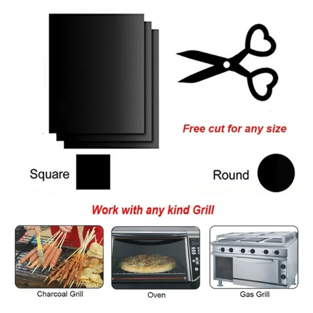 2 tapis cuisson antiadhésifs