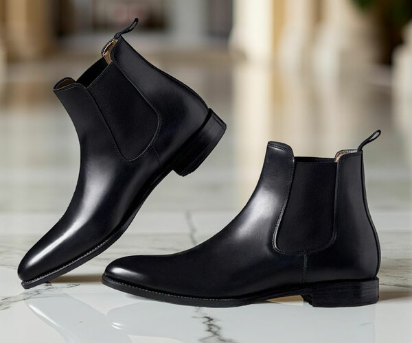 Bottes Chelsea cuir élégant