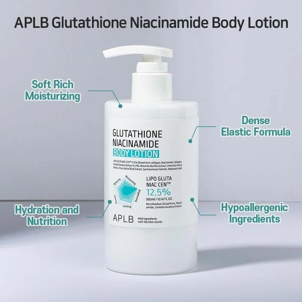 Lait Corps Glutathion Niacinamide - APLB