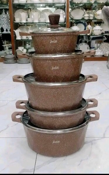 12 pcs nonstick cookware set