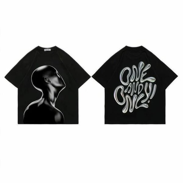 Tee-shirt streetwear oversize