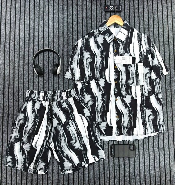 Ensemble Chemise Et Short Homme