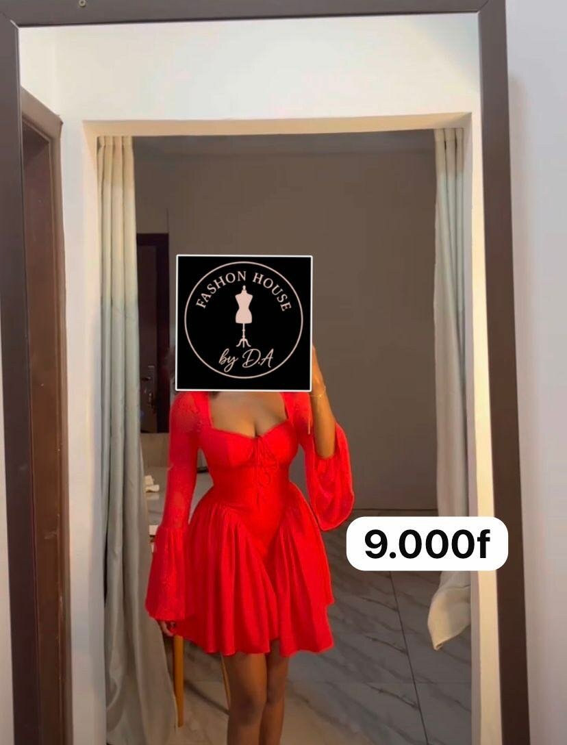 Robe élégante soirée femme