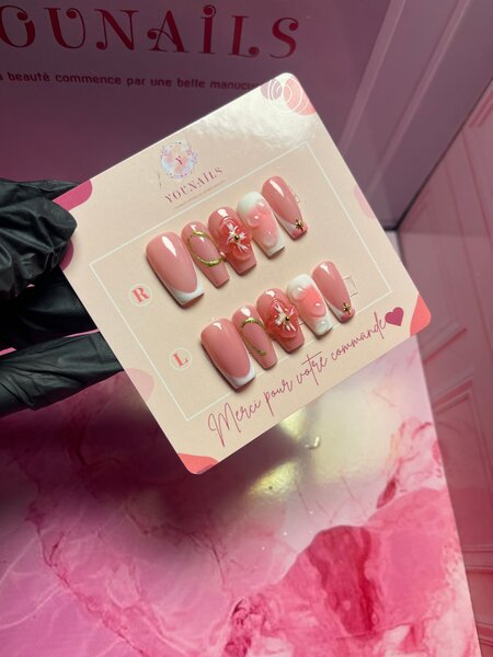 Ongles Artificiels Floraux