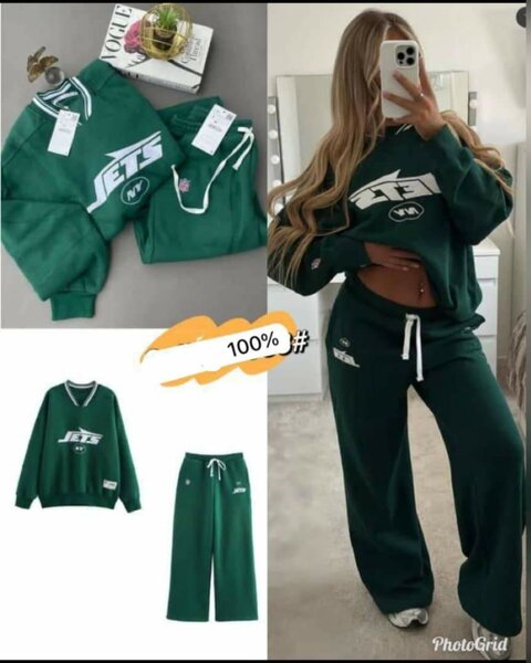 Survêtement vert mode confortable