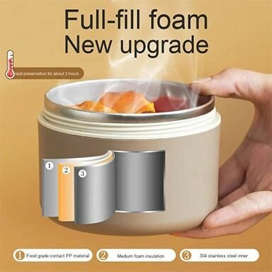 Boîte à Lunch Isotherme 3 Niveaux