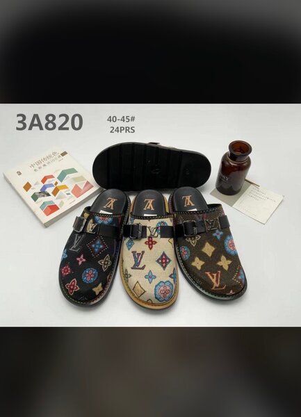 Mules élégantes hommes