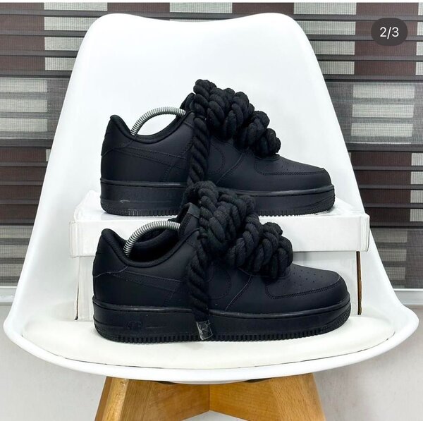 Nike Air Force 1 Noires Classiques