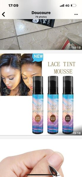Mousse Teint Lace cheveux