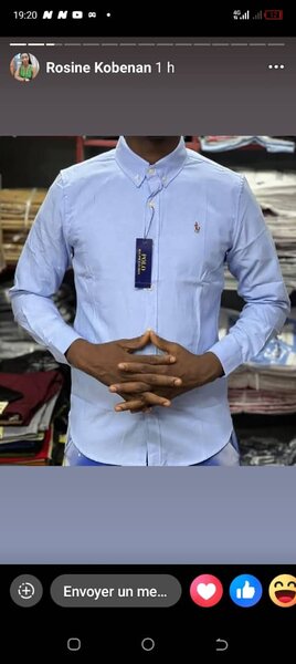 Chemise habillée homme classique