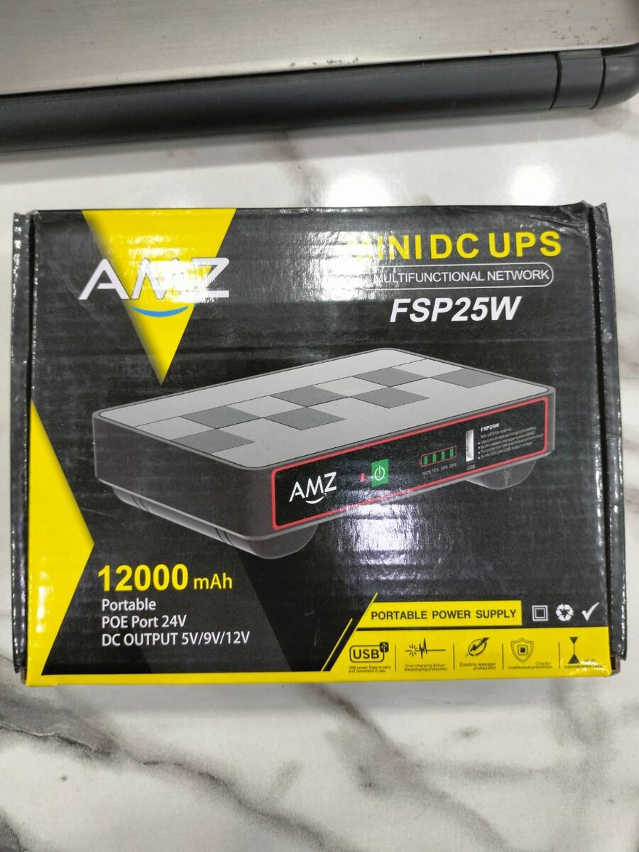 DC UPS 12000MAH