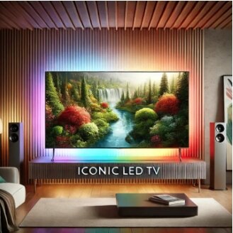 ICONIC 32" Android Smart LED TV 32XBL8VR| 1-Year Brand Warranty