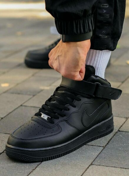 Sneakers montantes noires