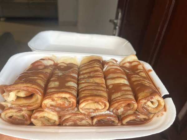 Crêpes gourmandes au chocolat