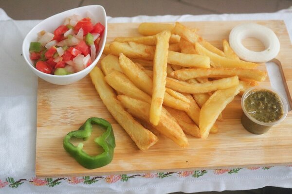 Frites croustillantes maison